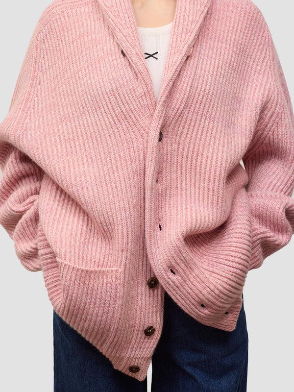 Begg & Co Womens Surfer Knitted Cashmere Cardigan Calendula Multi - Begg X Co