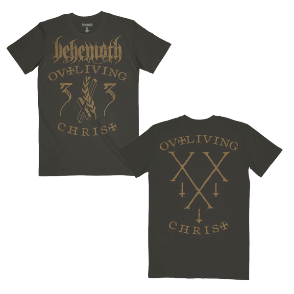 behemoth 33 Laurel Olive Tee
