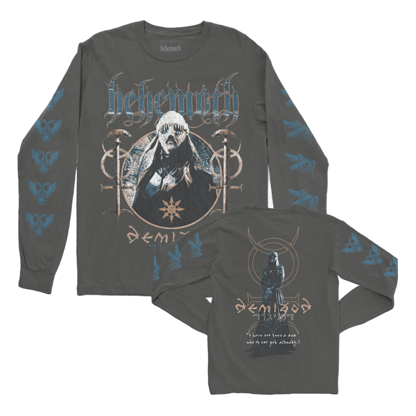 behemoth Demigod Cult Long Sleeve Vintage Black