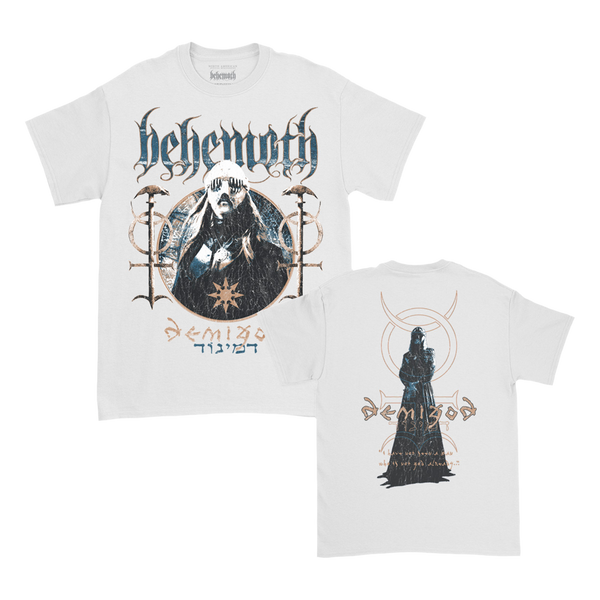 behemoth Demigod Cult Tee White