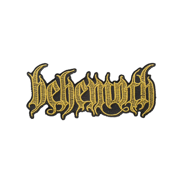 behemoth Engraved Logo Patch