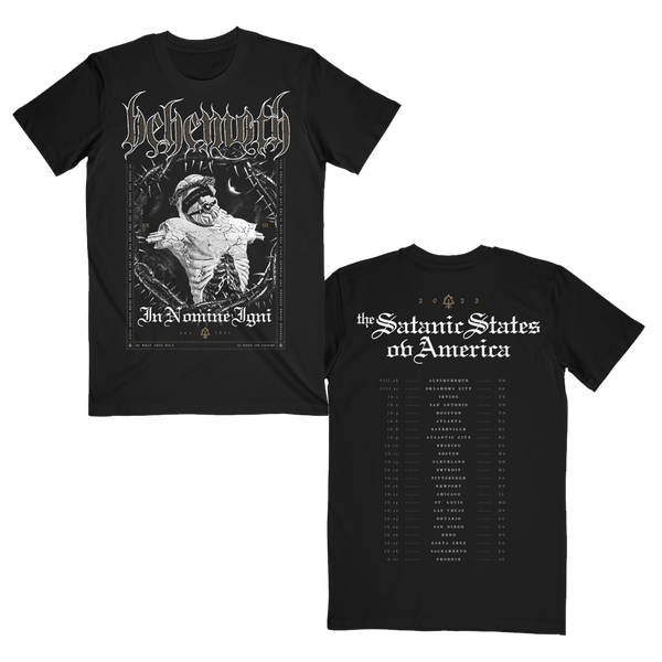 Behemoth In Nomine 2023 Itin Tee