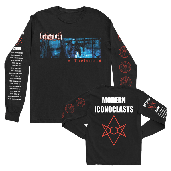 behemoth Modern Iconoclast EU Tour 2000 Longsleeve