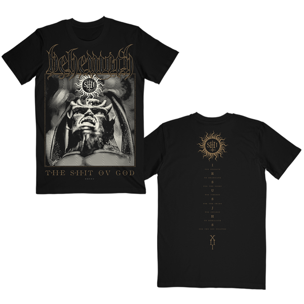 behemoth The Shit Ov God Cover Tee