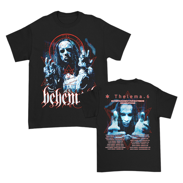 behemoth Thelema.6 EU Tour Tee Black