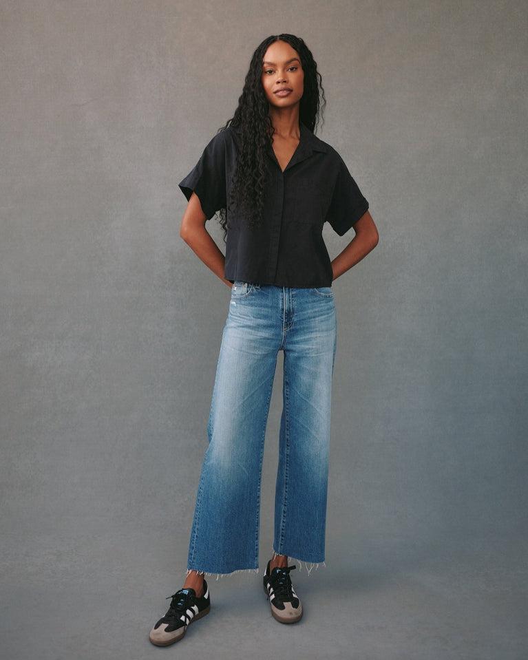 bella dahl Ag Jeans Brinley Crop - 16 Years Postcard