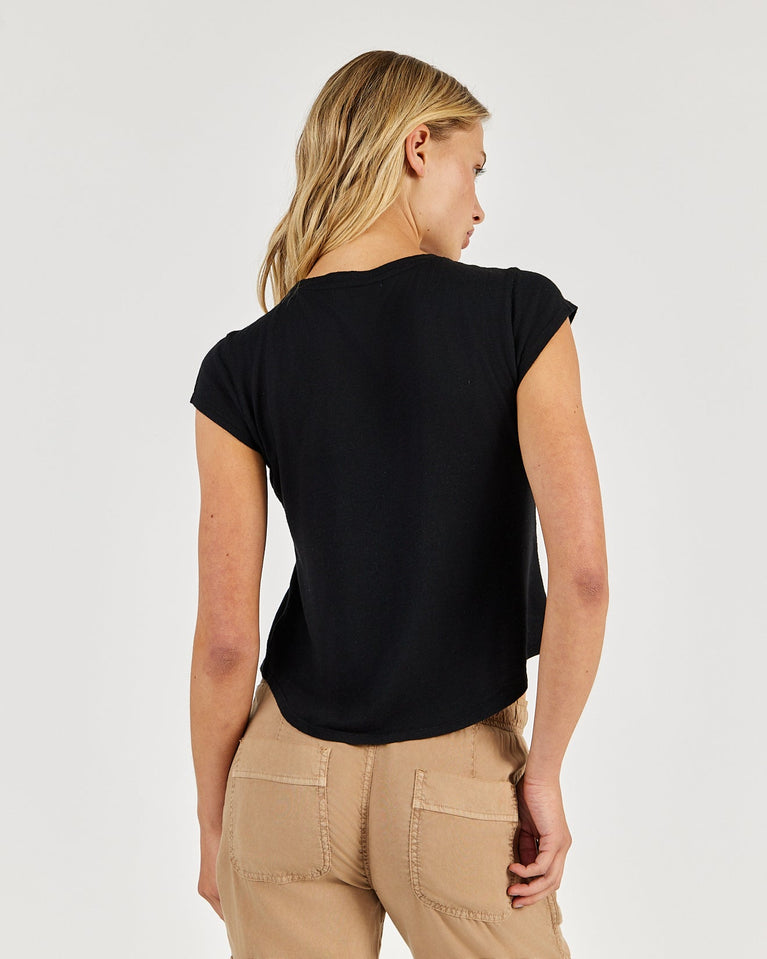 Bella Dahl Baby Crew Tee - Black