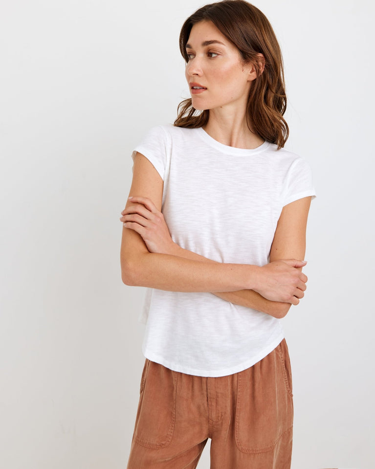 Bella Dahl Baby Crew Tee - White