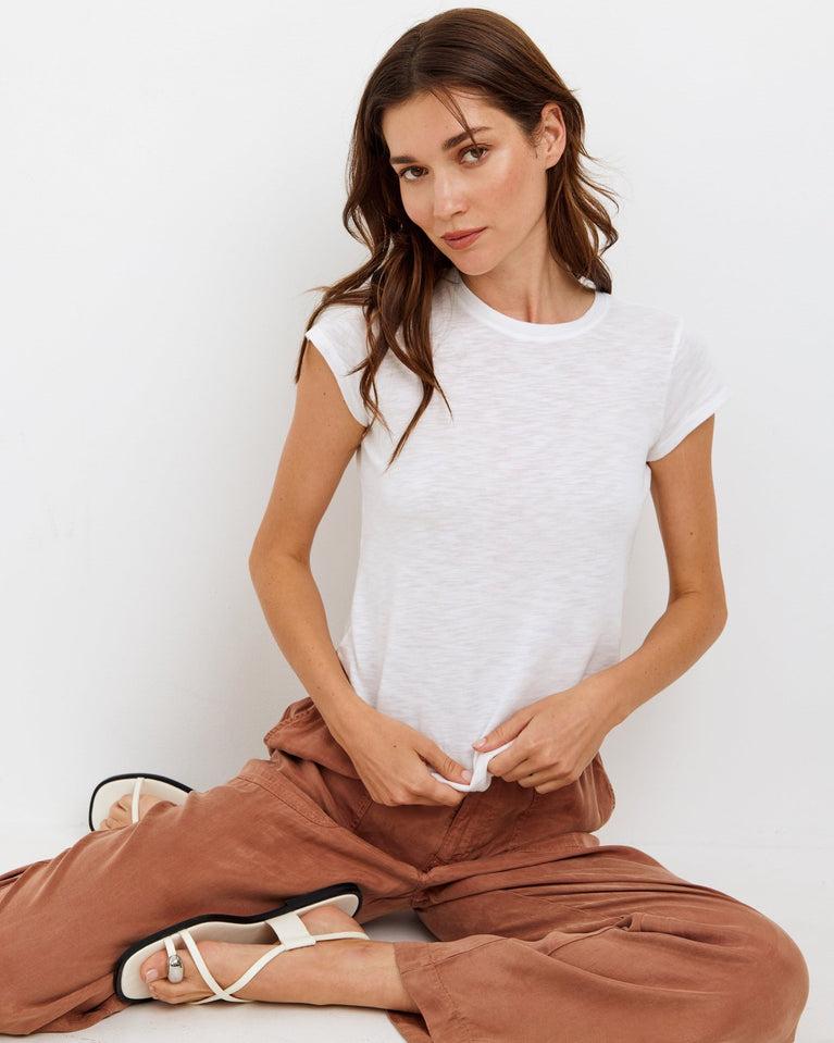 bella dahl Baby Crew Tee - White