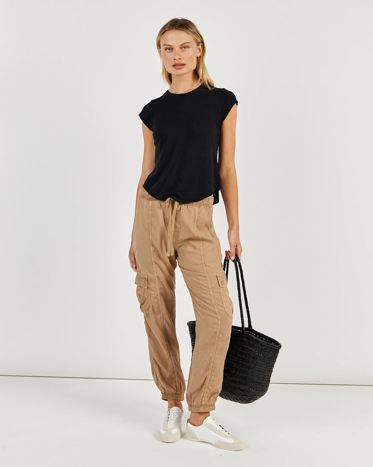 bella dahl Cargo Track Pants - Safari Sand