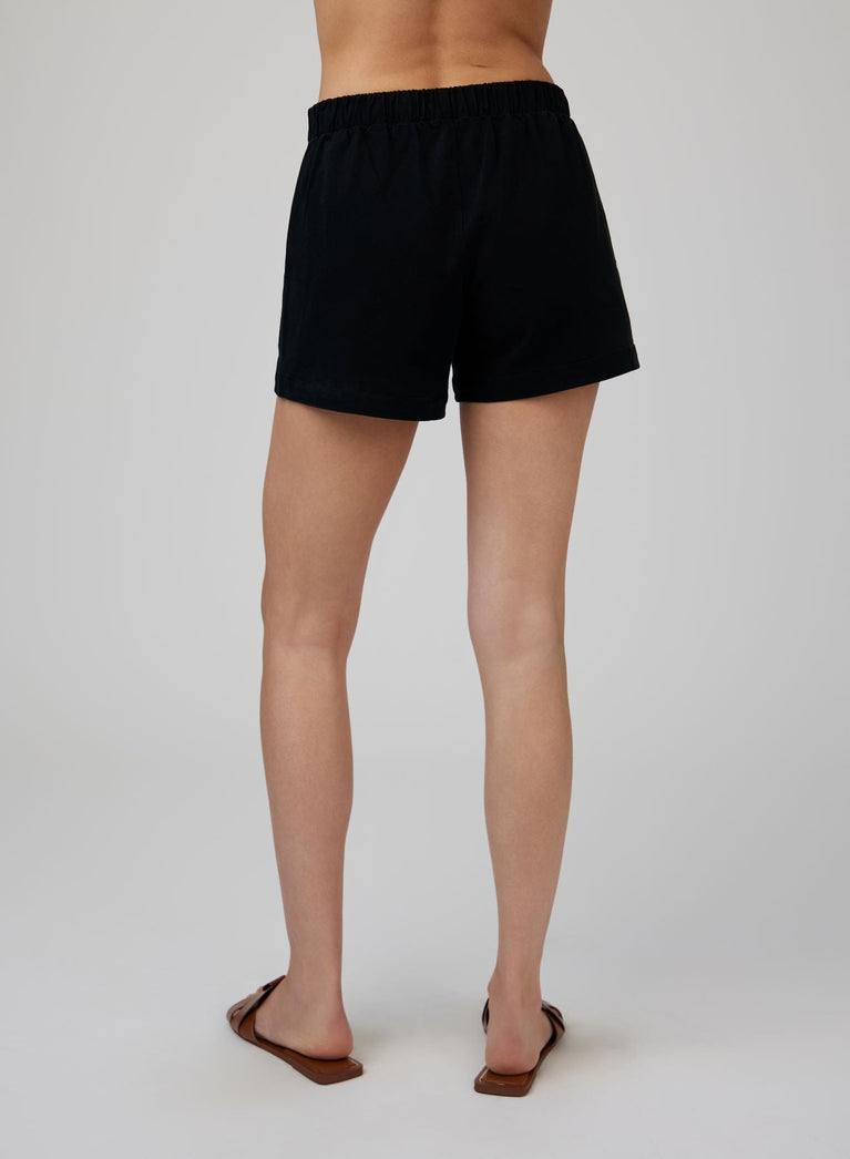 Bella Dahl Catalina Clean Front Short - Black