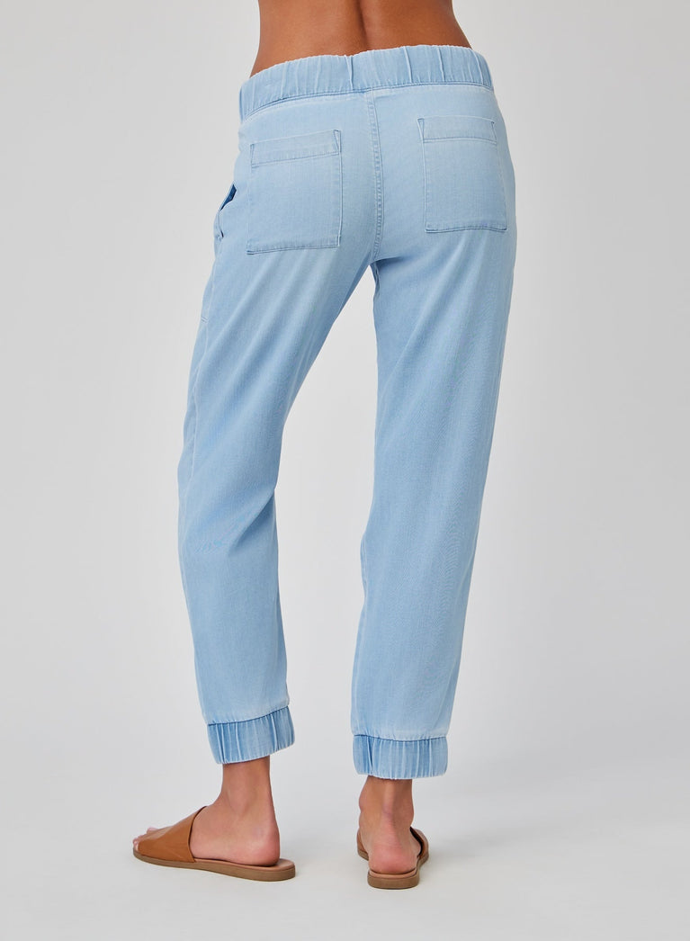 Bella Dahl Chelsea Pocket Jogger - Malibu Mist Wash