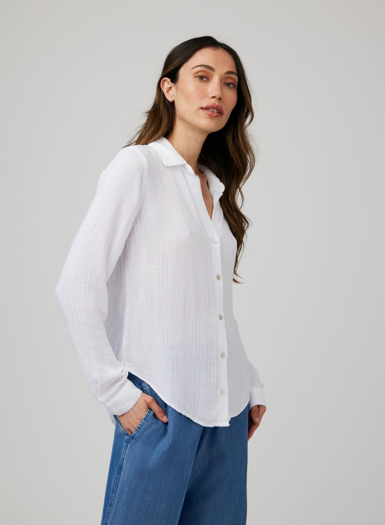 Bella Dahl Classic Button Down - White