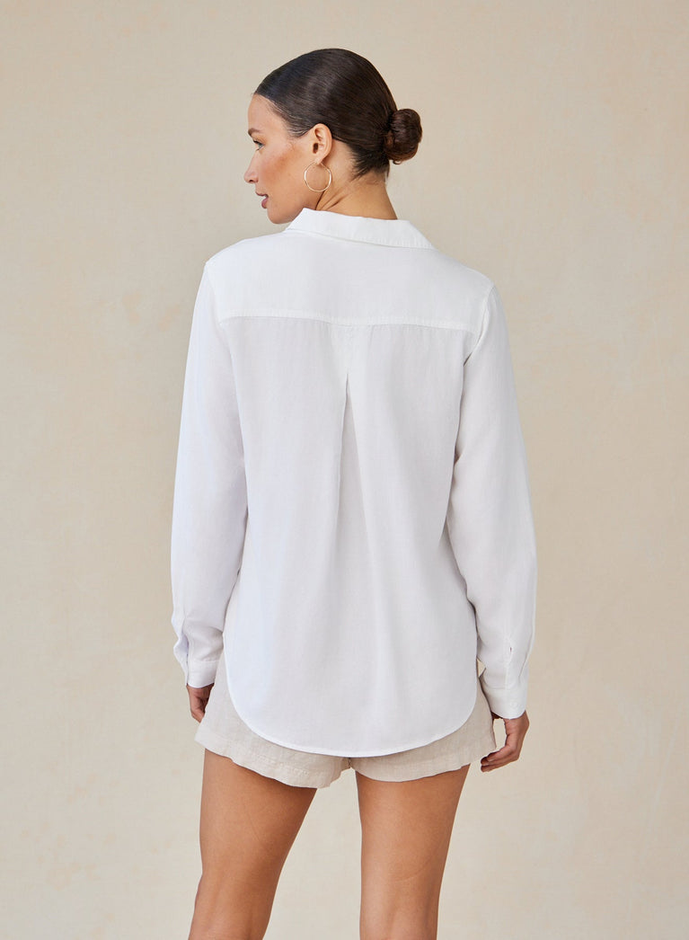 Bella Dahl Classic Button Down - White