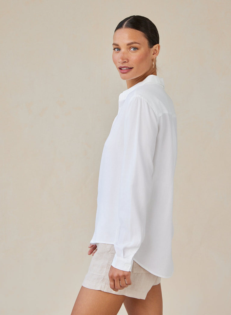 Bella Dahl Classic Button Down - White