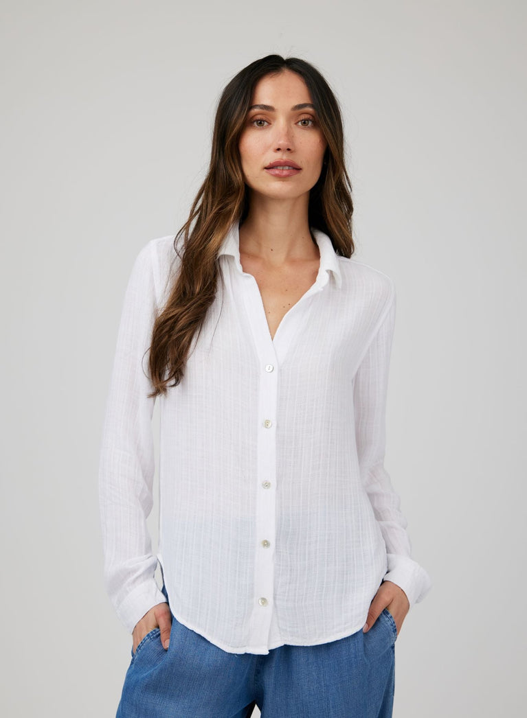bella dahl Classic Button Down - White