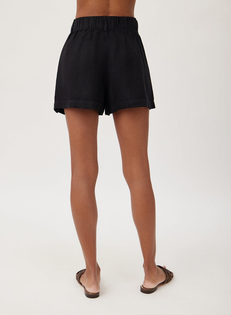 Bella Dahl Culotte Short - Black