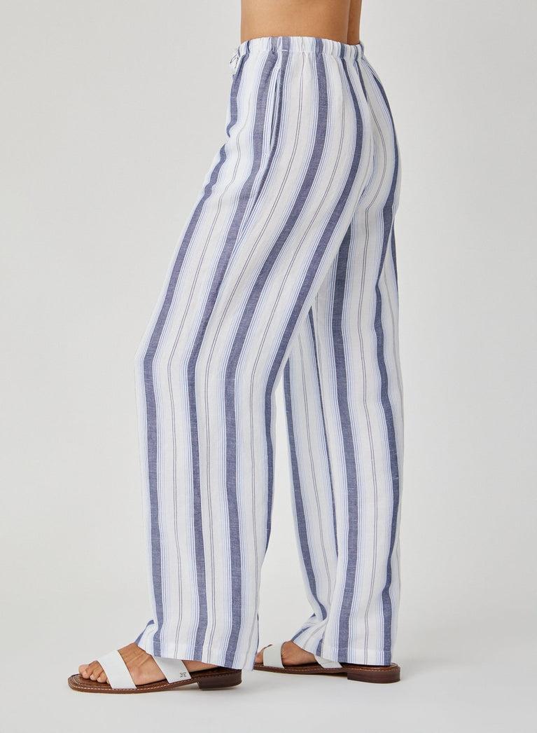Bella Dahl Easy Wide Leg - Coastal Ombre Stripe