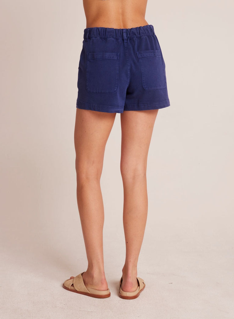 Bella Dahl Elle Playa Trouser Short - Italian Navy