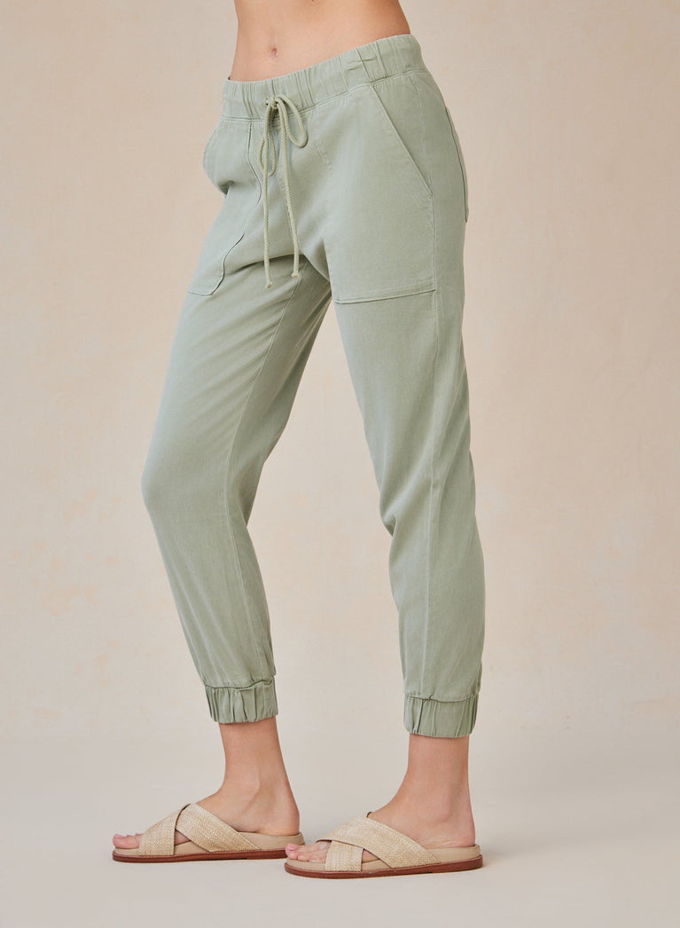 Bella Dahl Pocket Jogger - Olive Grove
