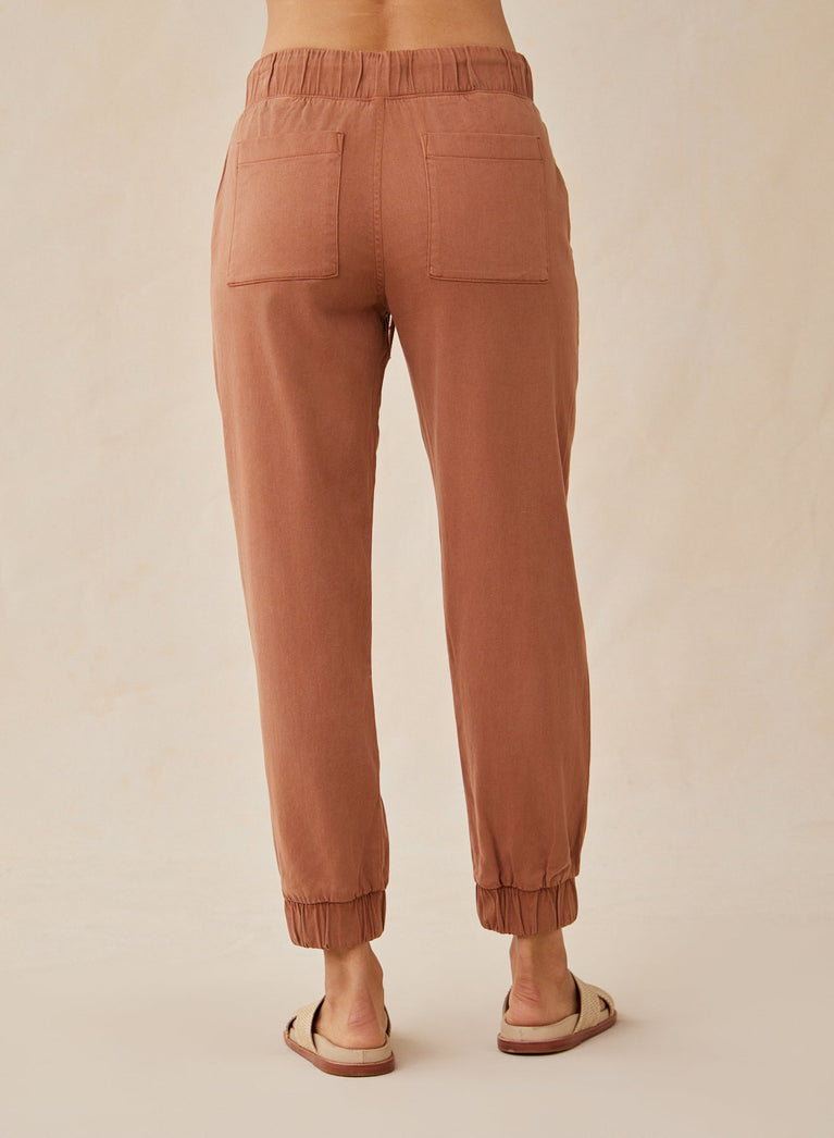 Bella Dahl Pocket Jogger - Terracotta Brown