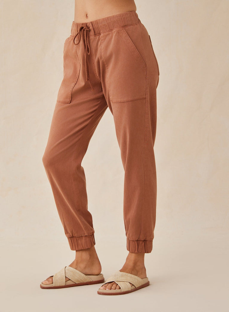 Bella Dahl Pocket Jogger - Terracotta Brown