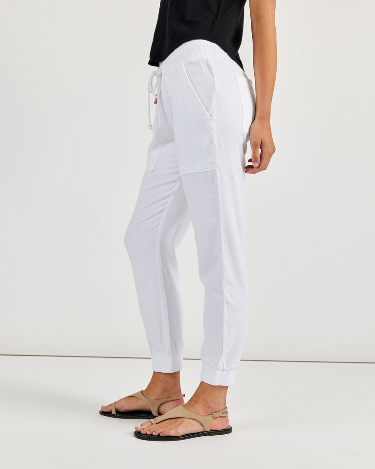 Bella Dahl Pocket Jogger - White