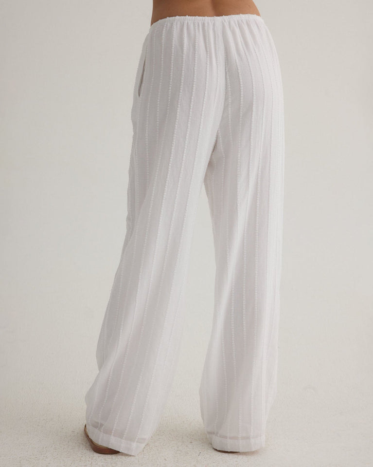 Bella Dahl Wide Leg Pant - White