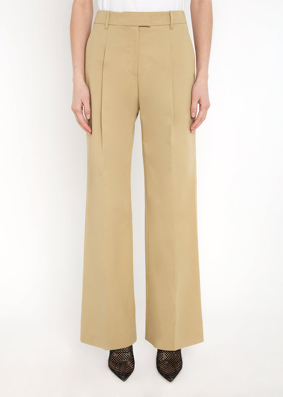 Bella Freud ANGIE TROUSER DRILL | SAFARI | 6 – Bella Freud