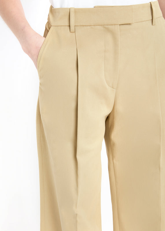 Bella Freud ANGIE TROUSER DRILL | SAFARI | 6 – Bella Freud