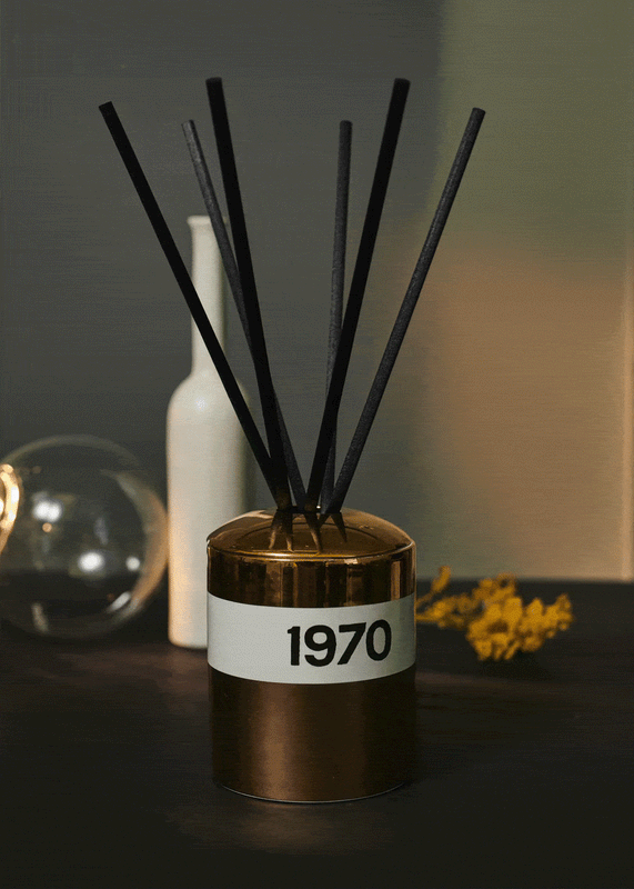 Bella Freud 1970 Ceramic Diffuser In Gold
