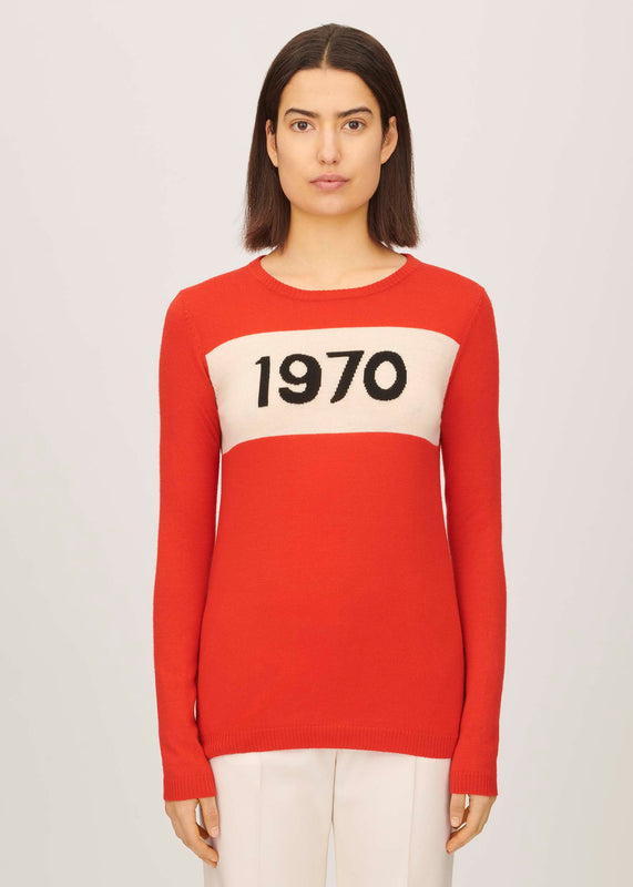 Bella Freud 1970 Jumper In Red