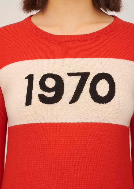 Bella Freud 1970 Jumper In Red