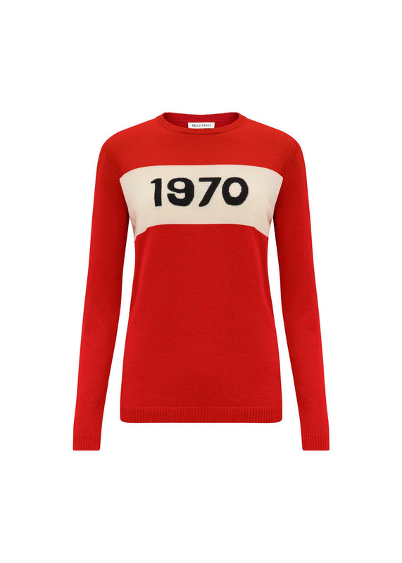 bella freud 1970 Jumper in Red