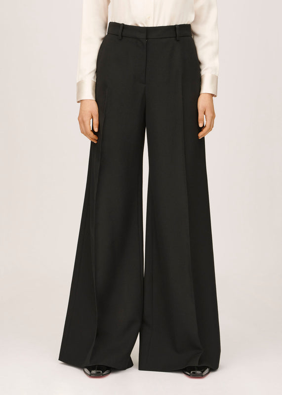 Bella Freud Cavalry Twill Bianca Trouser In Black