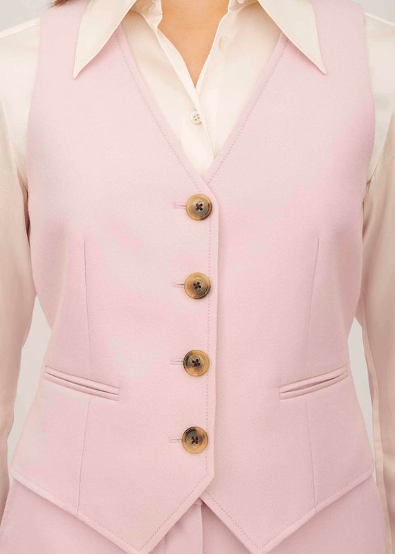 Bella Freud Cavalry Twill Chrissie Waistcoat