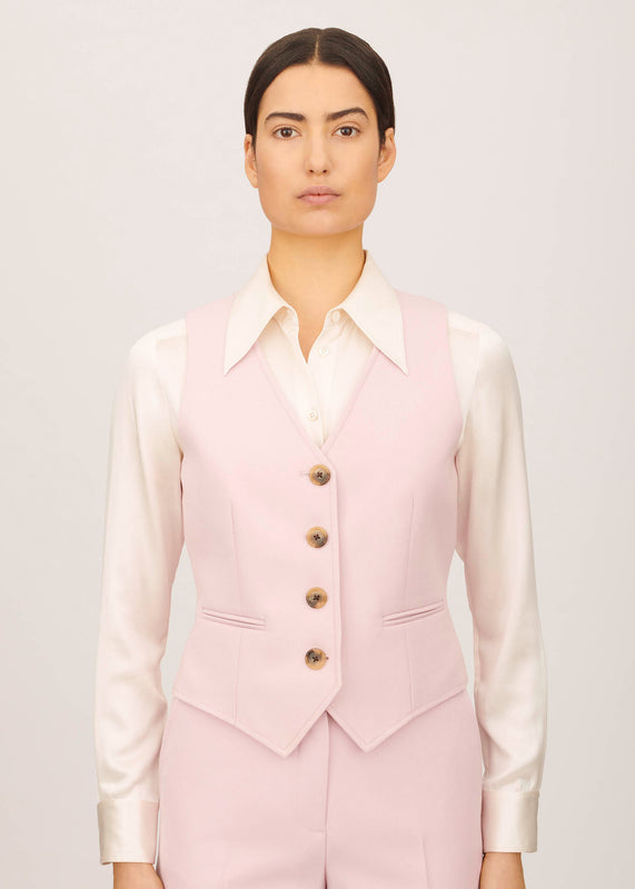 Bella Freud Cavalry Twill Chrissie Waistcoat