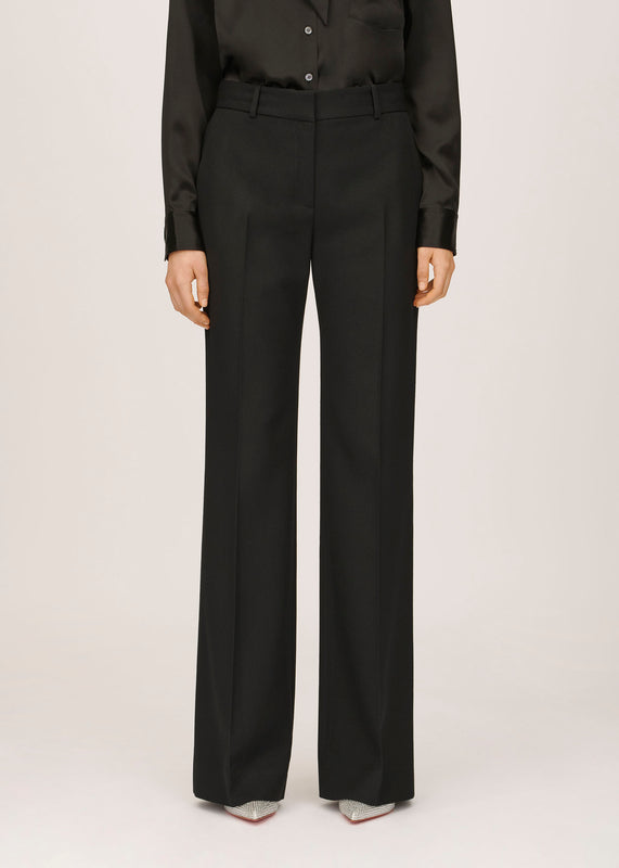 Bella Freud Cavalry Twill David Trouser In Black