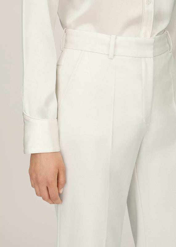 Bella Freud Cavalry Twill David Trouser In Ivory