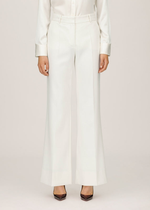 Bella Freud Cavalry Twill David Trouser In Ivory