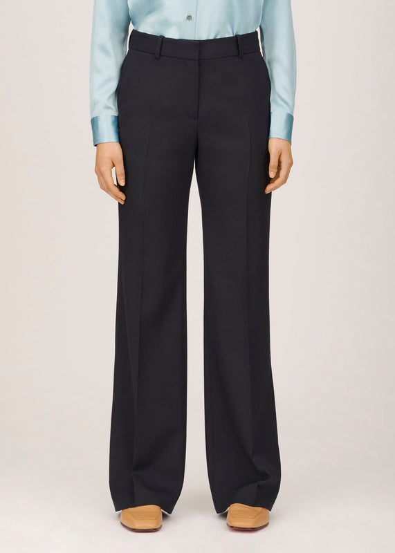 Bella Freud Cavalry Twill David Trouser In Navy