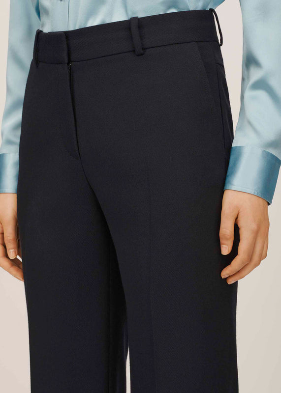 Bella Freud Cavalry Twill David Trouser In Navy