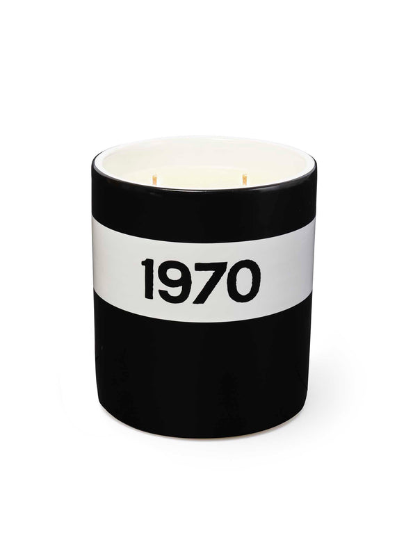 bella freud Ceramic 1970 Candle in Black