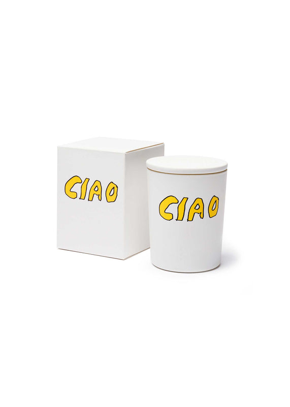Bella Freud Ciao Candle In White