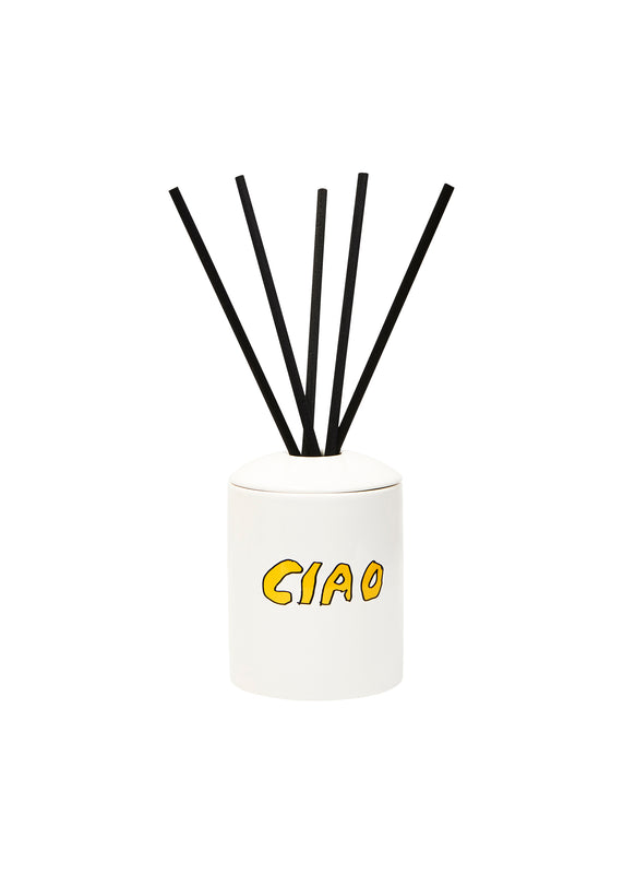bella freud Ciao Diffuser in White and Yellow