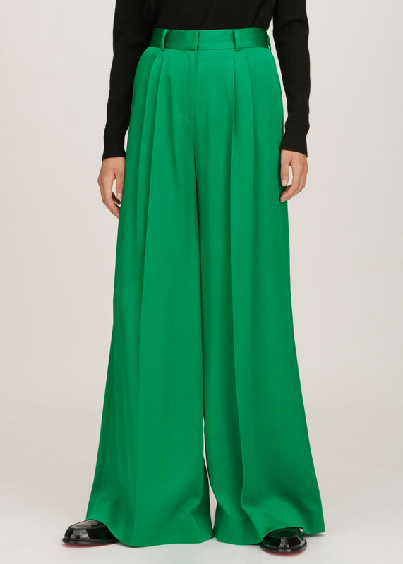 Bella Freud Bella Freud Crepe Satin Bowie Trouser L Bella Freud