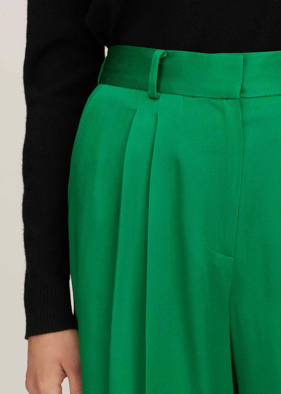 Bella Freud Bella Freud Crepe Satin Bowie Trouser L Bella Freud