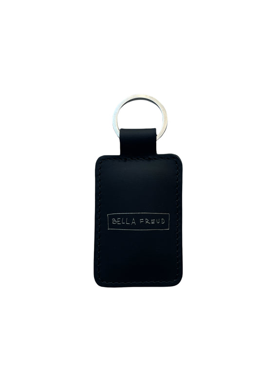 Bella Freud Fairytale Of New York Keyring In Black