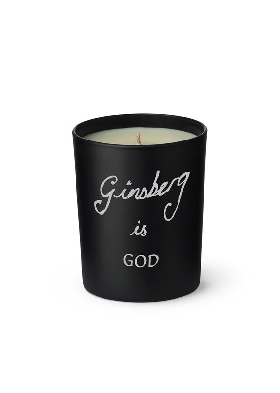 bella freud Ginsberg Is God Candle in Black