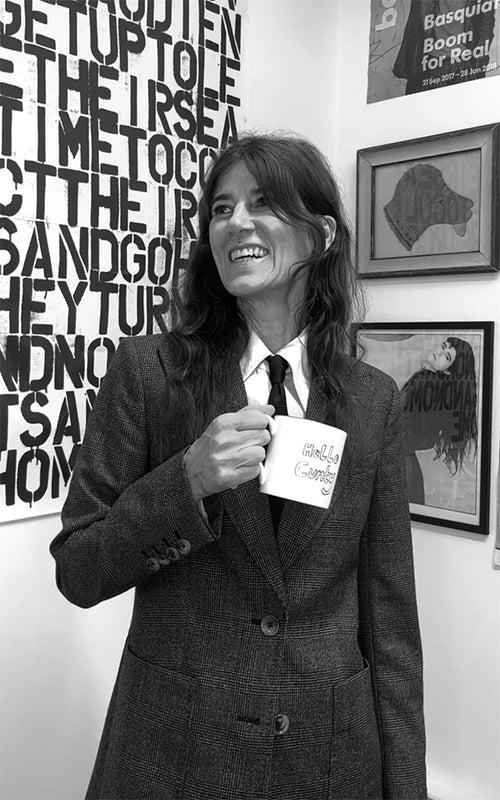 Bella Freud Hello Cunty Mug In White